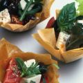 Minicoppette di insalata greca