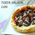 TORTA SALATA CON SARDINE E POMODORO