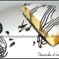 Cheesecake al cioccolato bianco
