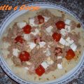 Piadina con Pomodorini Cirio, Tonno e Mozzarella