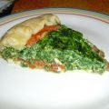 Torta salata con spinaci, ricotta, pomodori e[...]