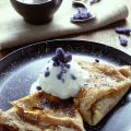 Crepes caramellate alle castagne