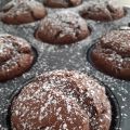Muffin al cioccolato con gocce di cioccolato