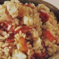 Insalata di riso Peperoni, alici e mozzarella