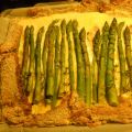 torta di pane con asparagi