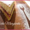 Torta Margherita con ripieno di marmellata
