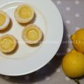 Mini frolle all'olio con crema al limone