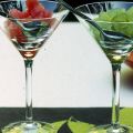 Gelatina di frutta al bicchiere