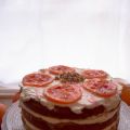 Naked Cake alla ricotta e arancia