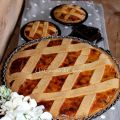 Pastiera con gocce di cioccolato