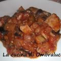 Spezzatino di maiale e melanzane