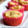 Muffin allo sciroppo d'acero e mele