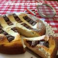 Dolci: Torta con crema di ricotta e cioccolato