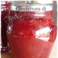 Confettura di fragole al limone