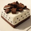 AUGURI PAPA' e Torta con coccarda in pasta di[...]