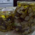 Funghi cardoncelli sott'olio