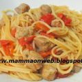 SPAGHETTI TONNO FRESCO E POMODORINI