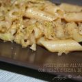 Mezze penne all' acciuga con verza e crema di[...]