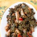 Salsiccia e cavolo nero in umido