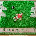 Torta Campo Di Calcio Per Thomas E Mattia