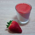 Shot di pannacotta bicolore