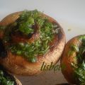 Cappelle di funghi champignon alla griglia