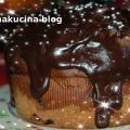 Panettone glassato al cioccolato