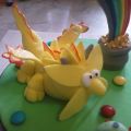 Dragonvale cake topper