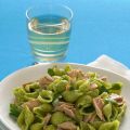 Conchiglie con pesto di capperi 2