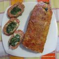 POLPETTONE RIPIENO CON SPINACI E FORMAGGIO