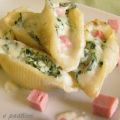 Conchiglioni ripieni di spinaci e ricotta