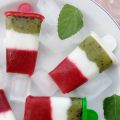 Ghiaccioli tricolore (kiwi, yogurt, fragole)
