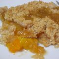 Crumble di Pesche