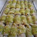 Involtini di pesce spada al pistacchio