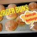 PANINI PER HAMBURGER BURGER BUNS