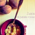 Zuppa di patate rosse