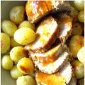 Girello al limone con patate