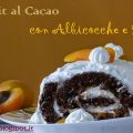 Biscuit al Cacao con Albicocche e Panna