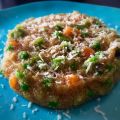 Amaranto con verdure croccanti