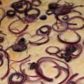 Focaccia alle cipolle rosse..