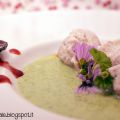 Gnocchi di marmellata di fragole, su fonduta di[...]