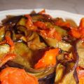 Melanzane fritte con pomodorini