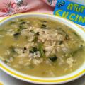 MINESTRA di RISO e SPINACI
