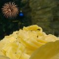 Tagliatelle al limone in cestino di parmigiano