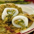 Seppie ripiene al forno con patate in crema