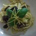 Pasta alla chitarra al limone