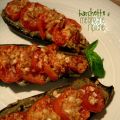 barchette di melanzane ripiene