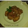 Scaloppine ai funghi