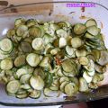 Zucchine al forno con formaggio e aromi