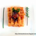 Candele spezzate con sugo di coratella d'agnello